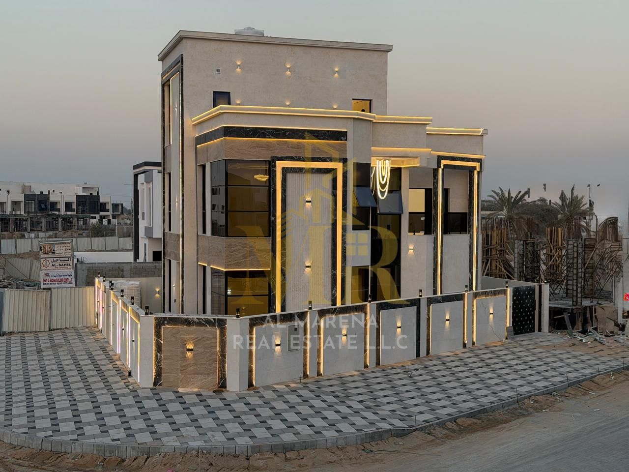 For Sale – Corner Villa on Two Streets in Al Helio 1 – Ajman | 3,150 Sq. Ft Land | 3,500 Sq. Ft Built-up | 3 Floors | AED 1,880,000 All Inclusive