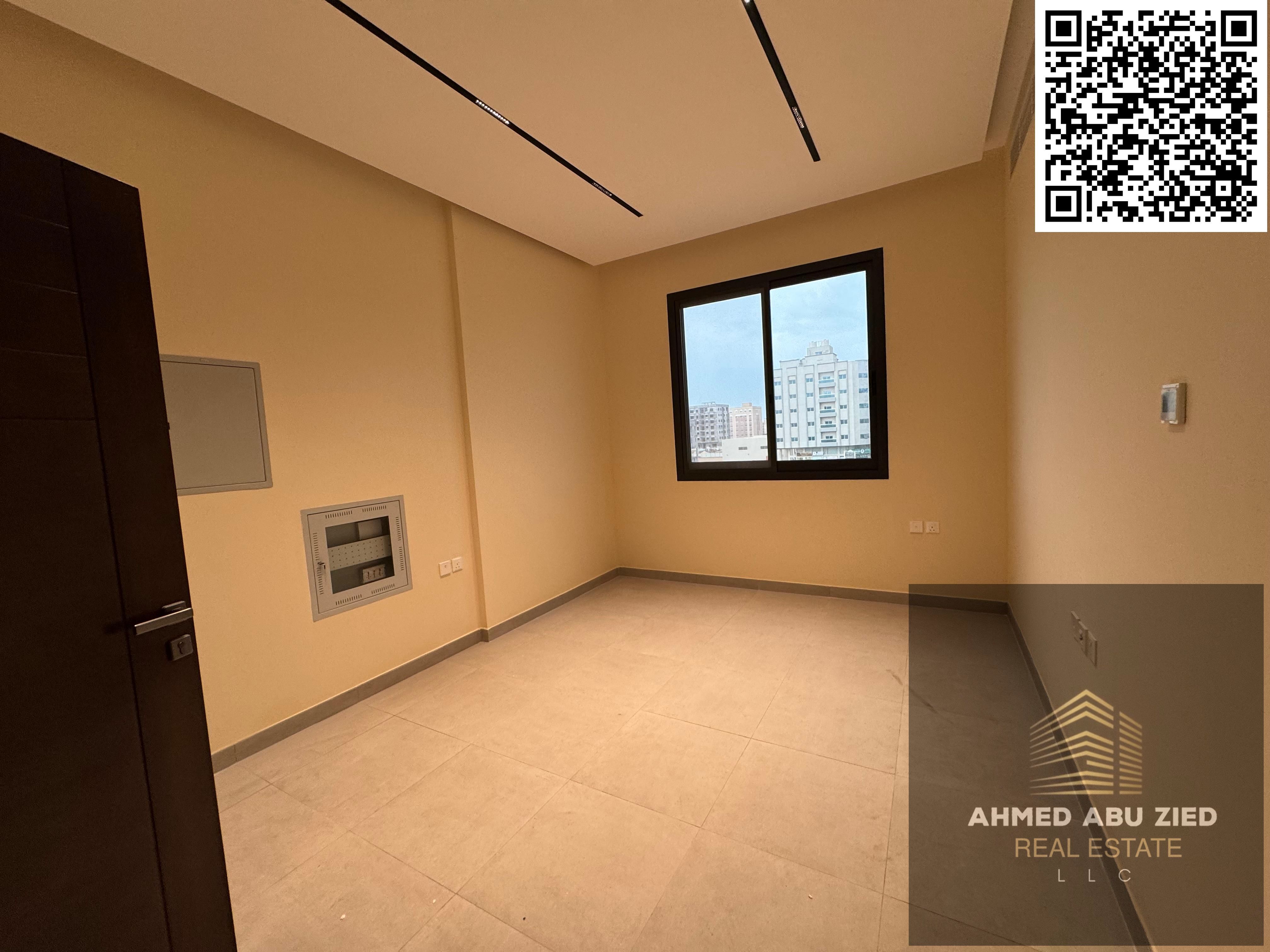 Two-bedroom apartment in Al Jurf 3 | Excellent size | Prime location | First occupancy | Two bathrooms | Balcony with open view | One month free | Clo