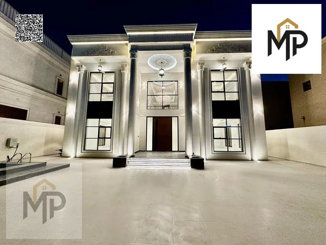 Classic design villa with 6 master bedrooms, a rooftop terrace, a swimming pool, and an internal elevator. The villa has a built-up area of 6500 squ