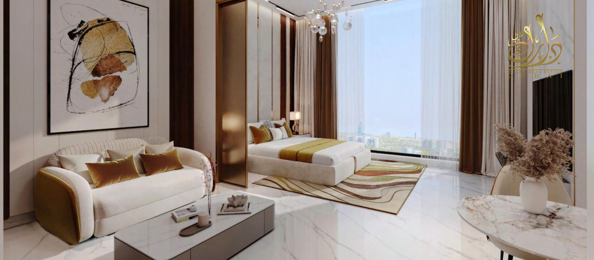 Good View On Villas | 1% Monthly Only | Minutes To Metro Station | Best Price For Investors And End Users | Luxury Community 3BR Apartment | Aspirz by Danube | Furnished | City & Golf Views