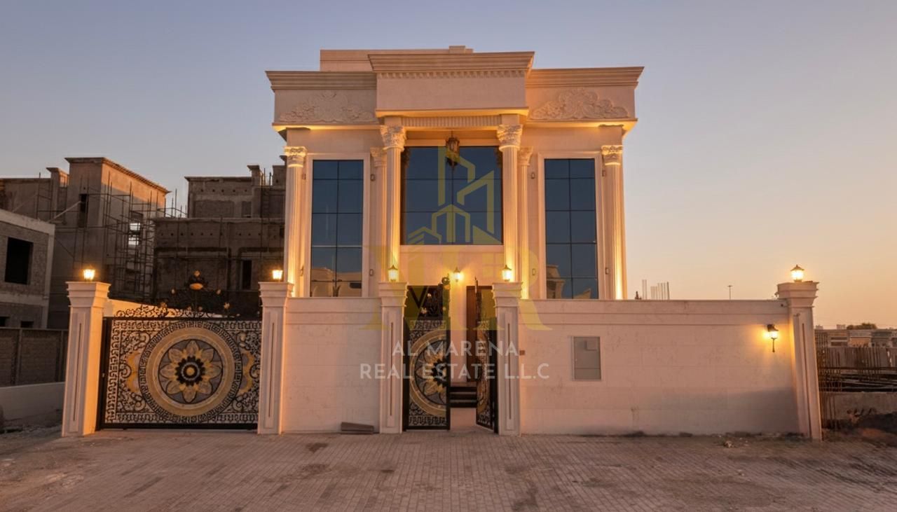 Affordable properties in one of Ajman's most prestigious areas. Freehold ownership available to all nationalities. Luxury villa for sale in Al Helio
