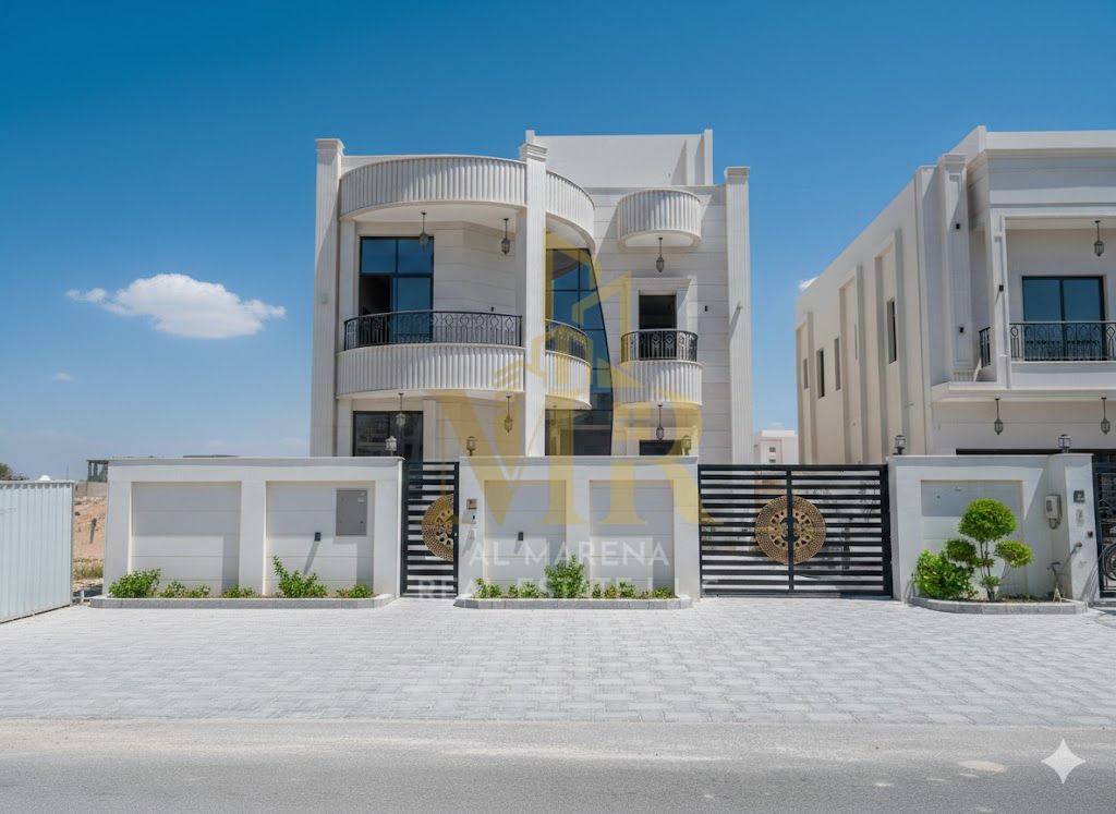 Luxury 5-Bedroom Villa + Roof for Sale in Al Helio – Ajman | Registration Fees Included | High-End Finishes and Spacious Living Own a distinctive vil