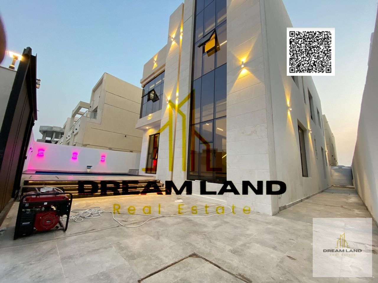 Including registration fees, Amazing villa, consists of 5 master bedrooms with built in wardrobes and swimming pool, now for sale in upscale area