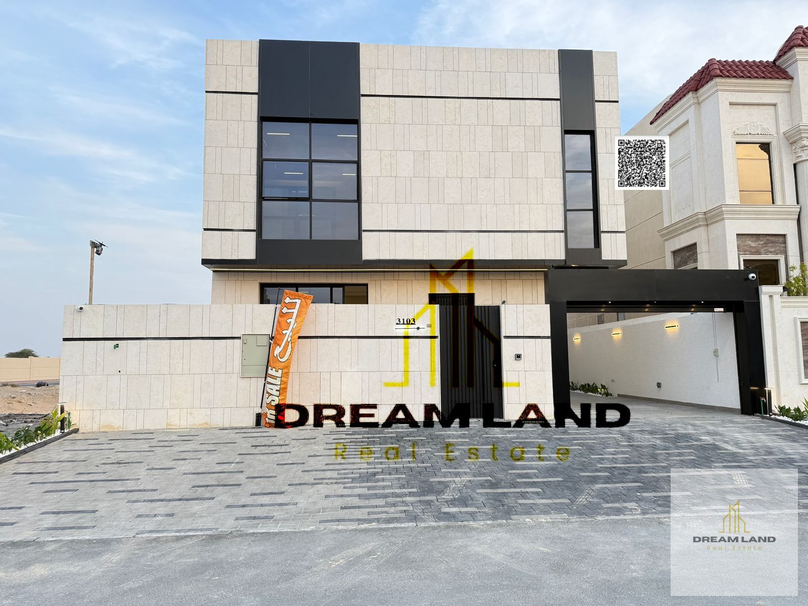 Including registration fees, Amazing villa, consists of 6 master bedrooms with built in wardrobes, swimming pool and rooftop, now for sale