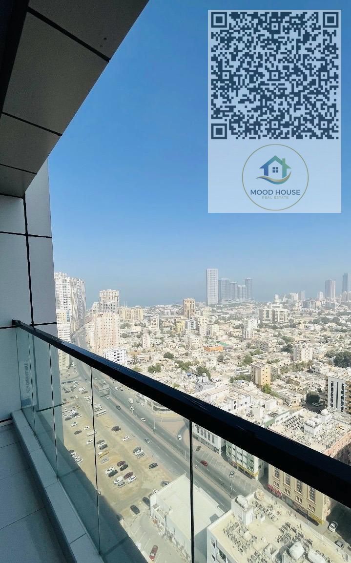 2 Bedroom Apartment for Annual Rent in Al Rashidiya 3 on Sheikh Khalifa Street with Sea View and Parking – 55K–57K AED