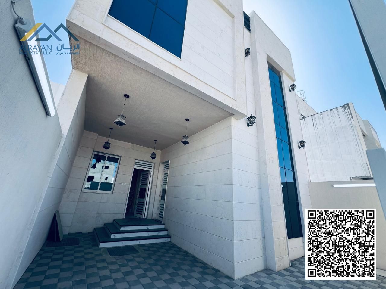 A unique residential opportunity for rent: a luxurious townhouse villa with exquisite finishes and world-class amenities, located in the heart of Ajma