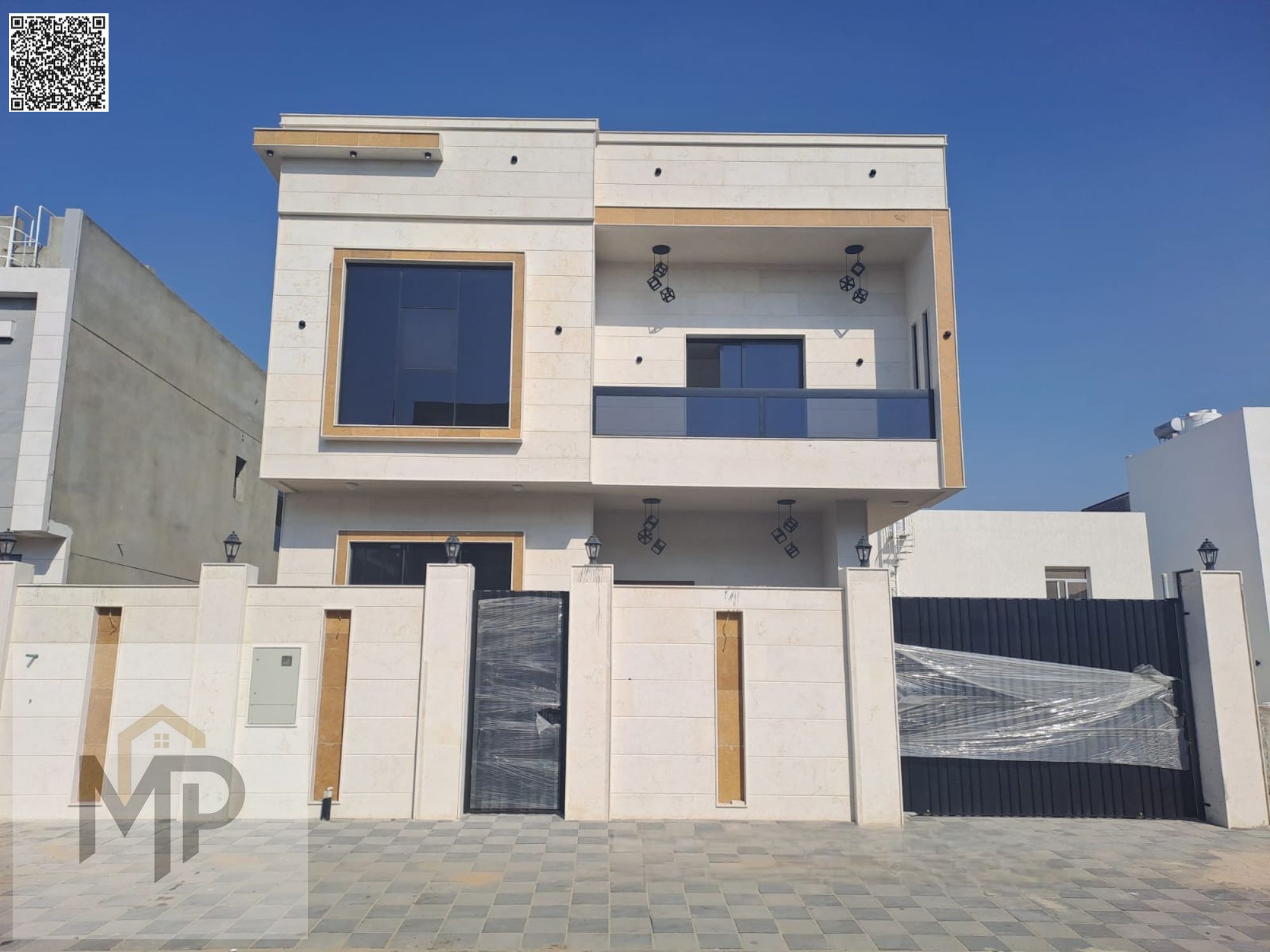 Villa for sale at ajman| al zahia area| 5 master rooms, majlis, 2 halls, maid room| freehold | the price including registration fees and negotiable.