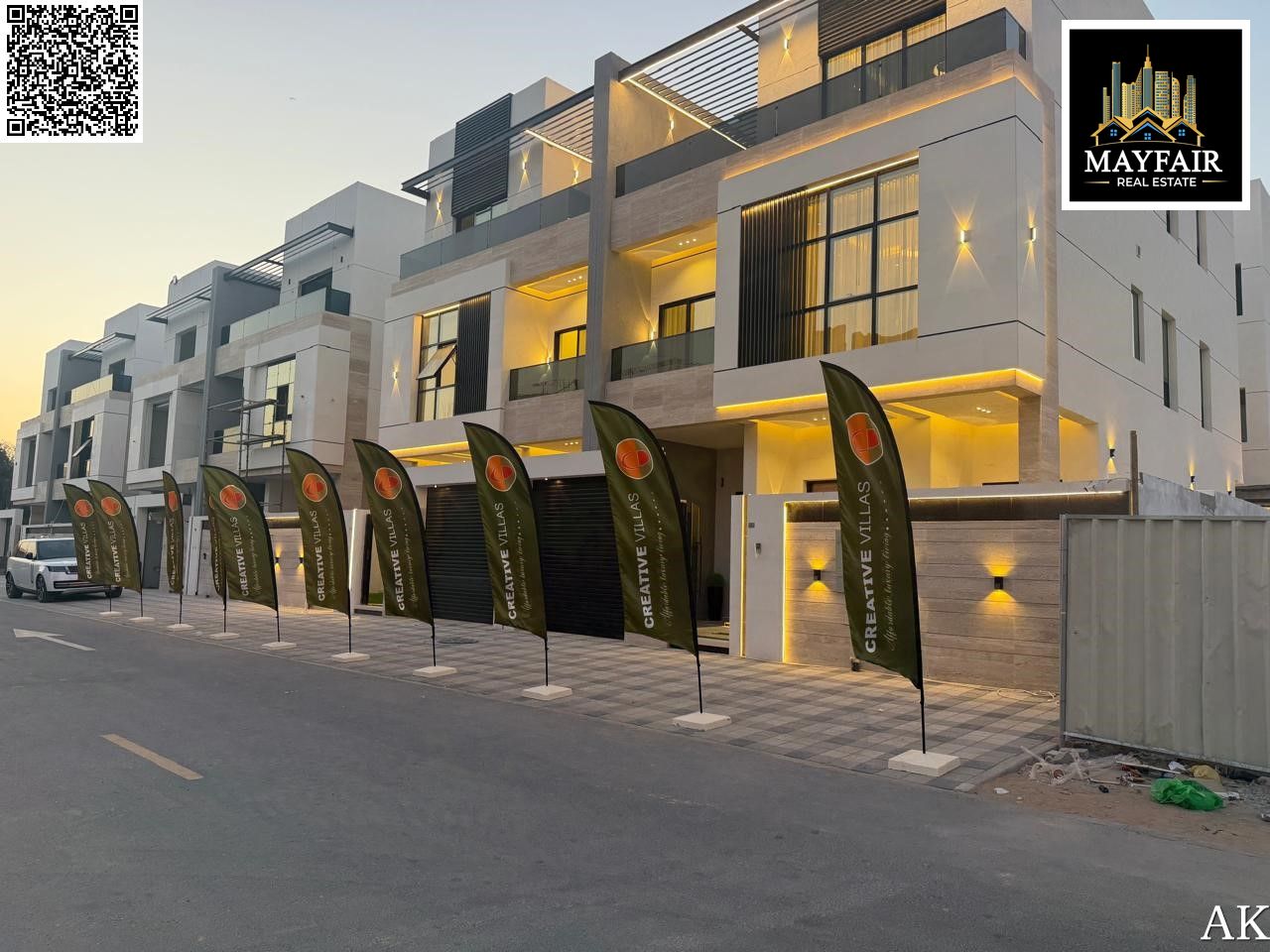 Spacious villa with a luxurious design and comprehensive features. Price includes air conditioning, electricity, water, interior decoration, and furni