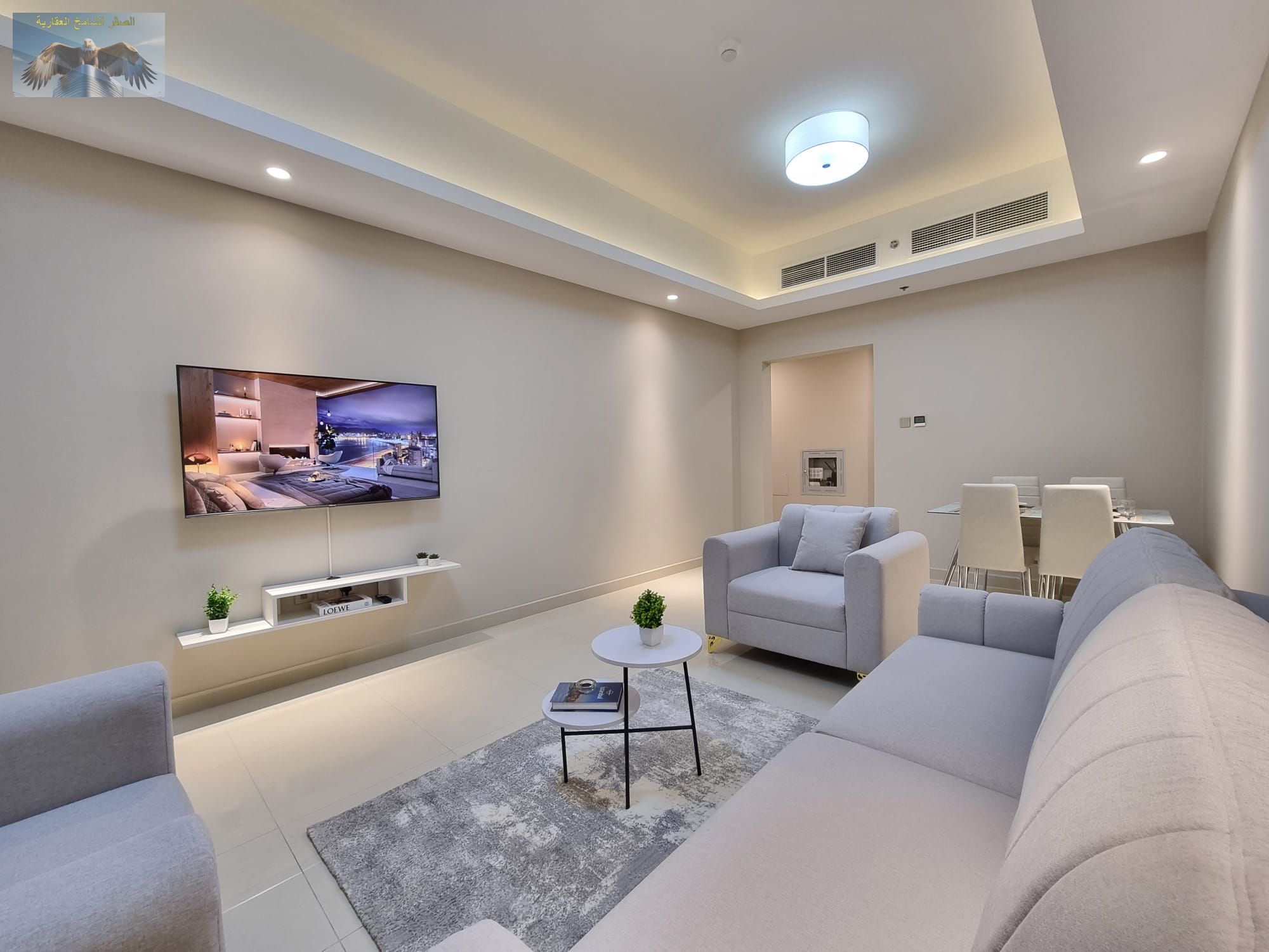 For monthly rent: A great opportunity for a one-bedroom apartment with a prime location and stunning views in Ajman.