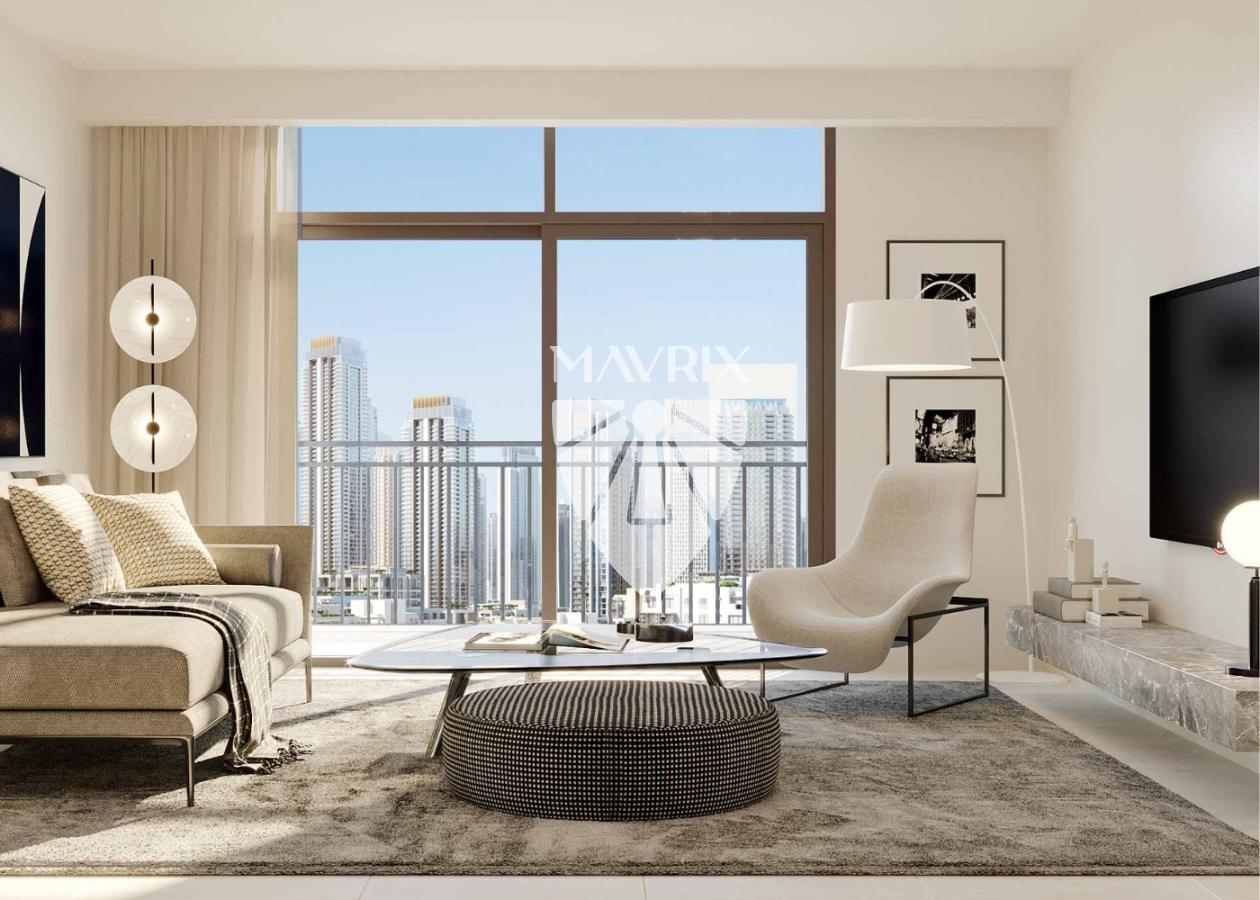 Iconic Creek & Skyline Views |Modern 2BR Residence