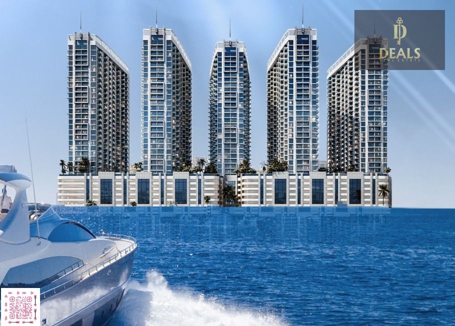 3BHK AJMAN CREEK TOWERS/WATERFRONT LUXURIOUS APARTMENT /INSTALLMENT/OPEN TERRACE WITH CREEK VIEW