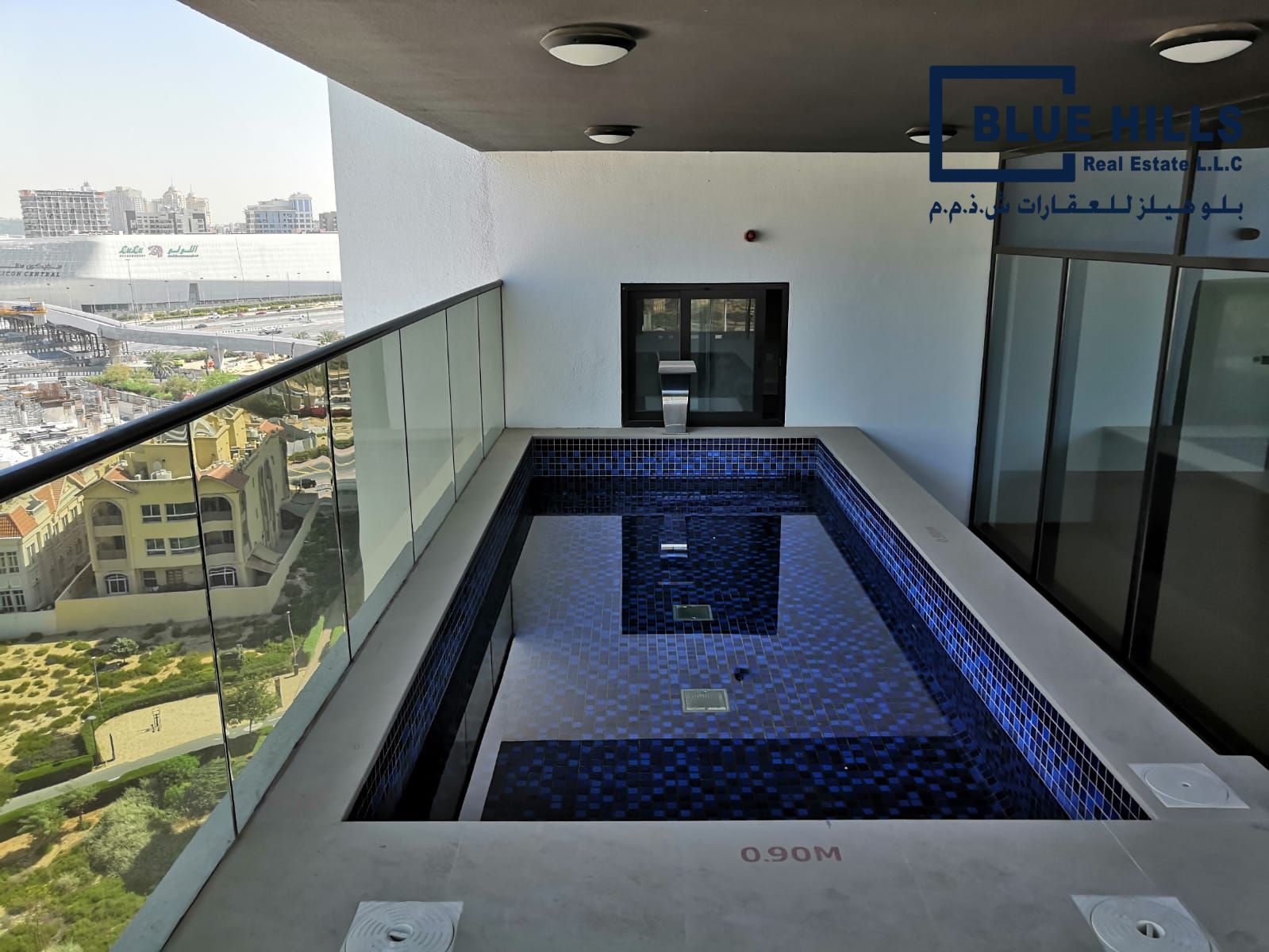 3 BR Penthouse with Private Pool in Liwan