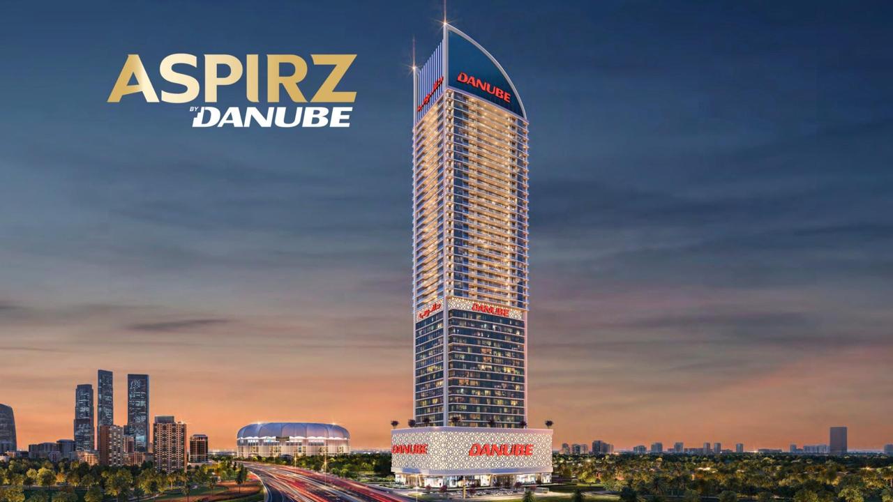 Furnished Studio | Aspirz by Danube | Balcony & Pool Access