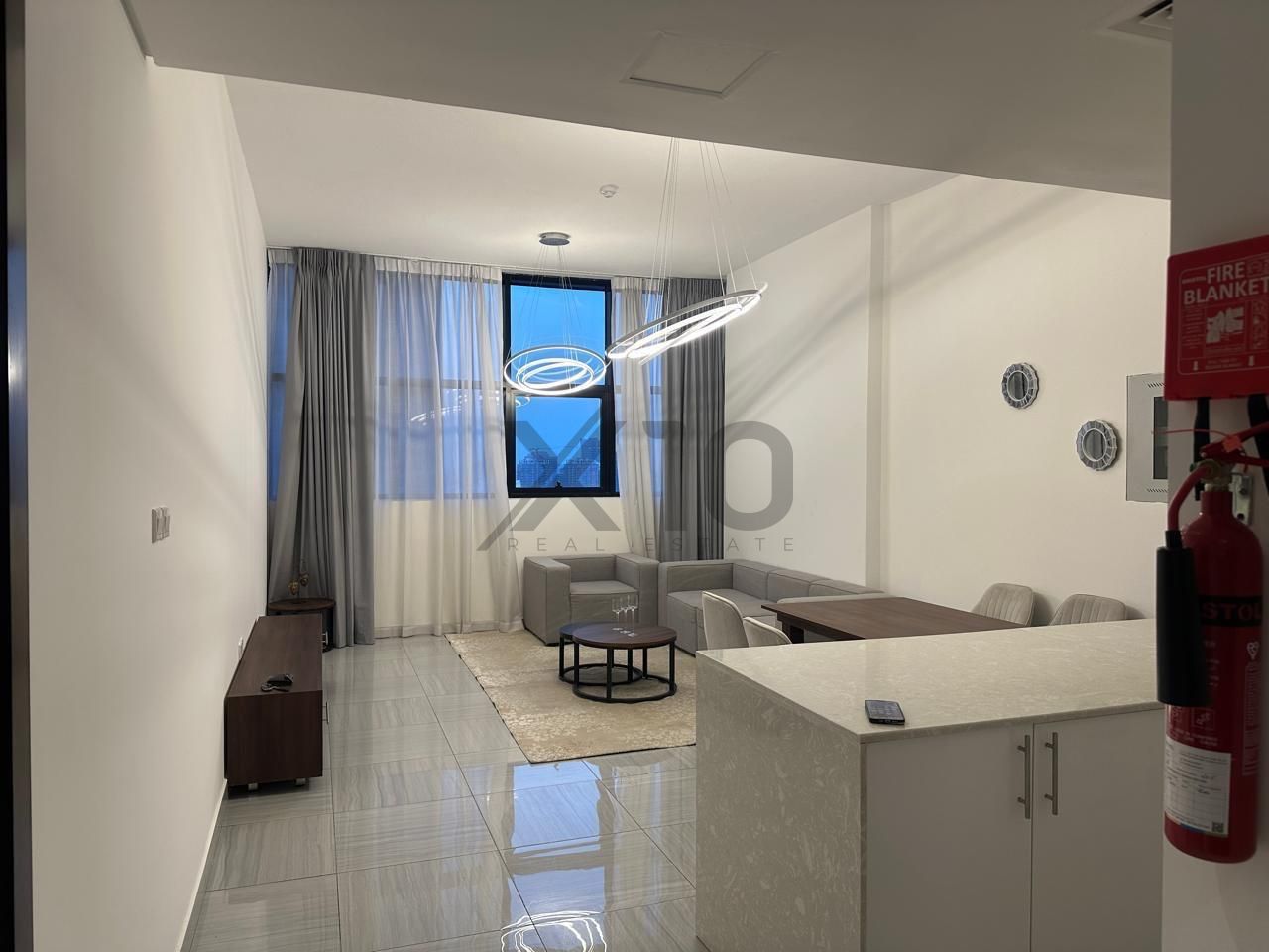 Furnished 1BR | O2 Tower JVC | Balcony & City Views