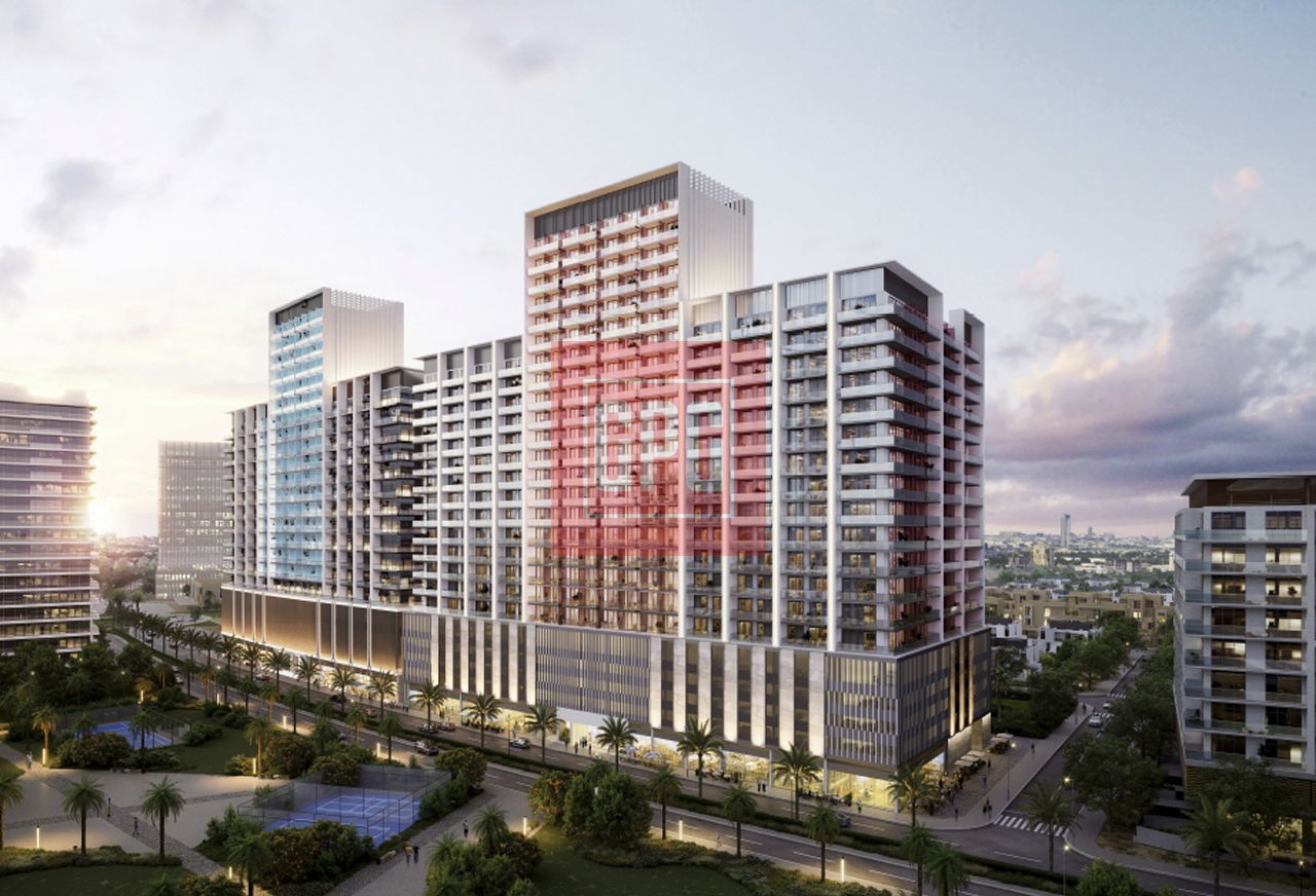 Fitted Office | Binghatti Ruby | Pool & City Views