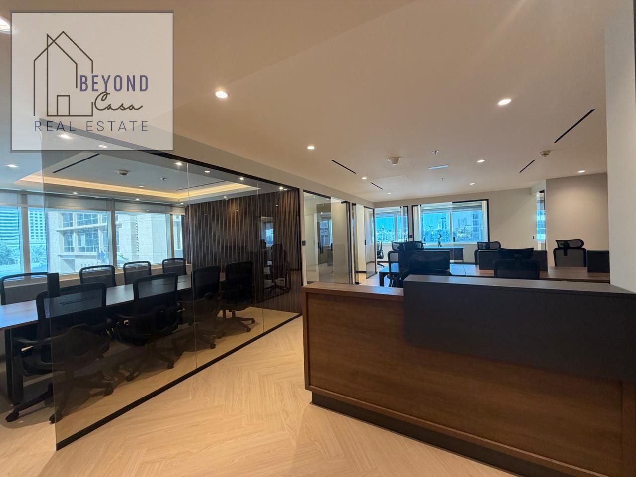 Newly Renovated Fully Fitted | Furnished Office | Glass Cabins | Close To Metro| 1,626 Sq. Ft