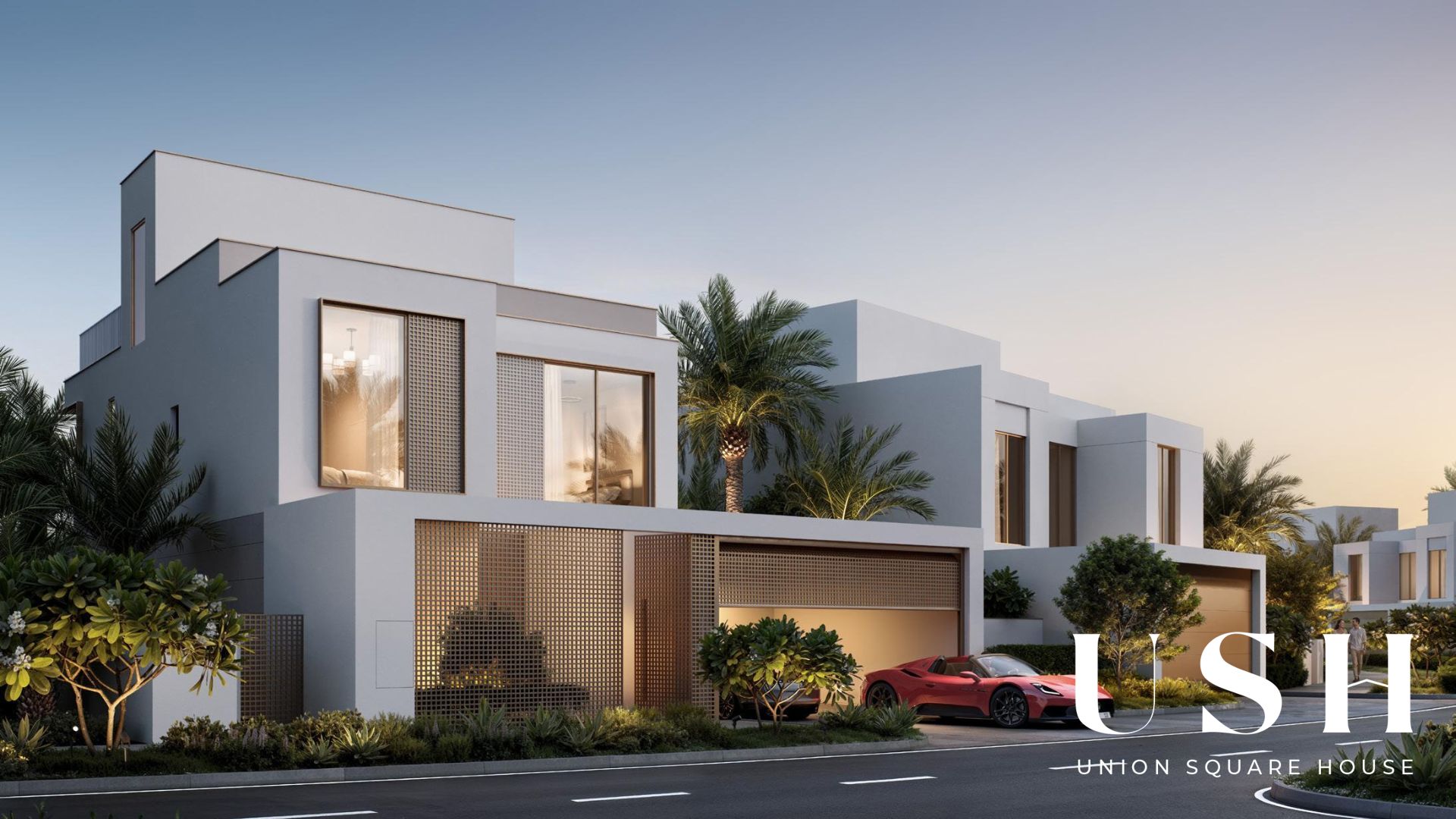 Elegant Contemporary Villa with Private Garden and Smart Features