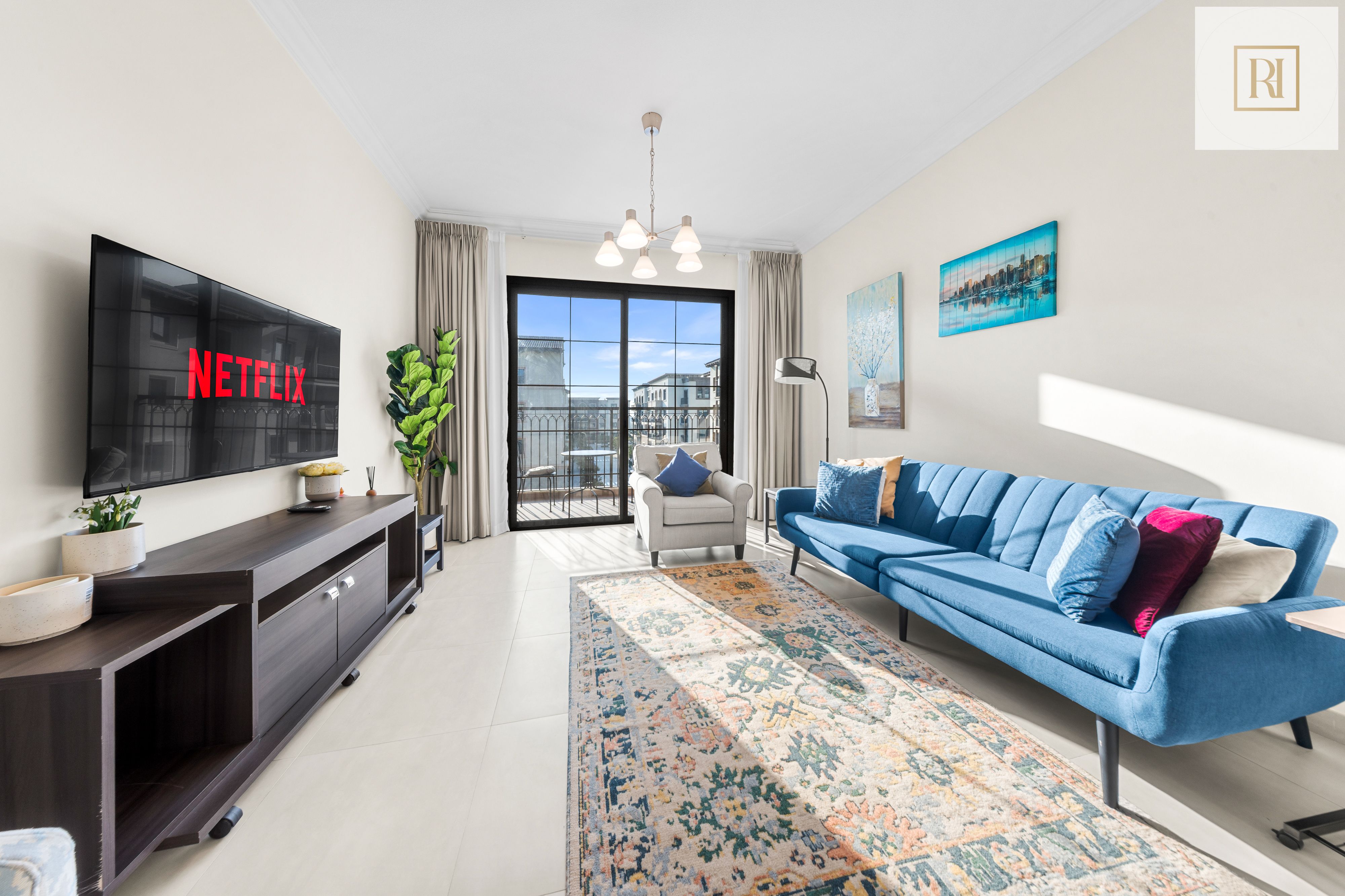 Sleeps 8 | Spacious 2BR Family Apartment in Madinat Badr | Near DXB Airport | Green Community