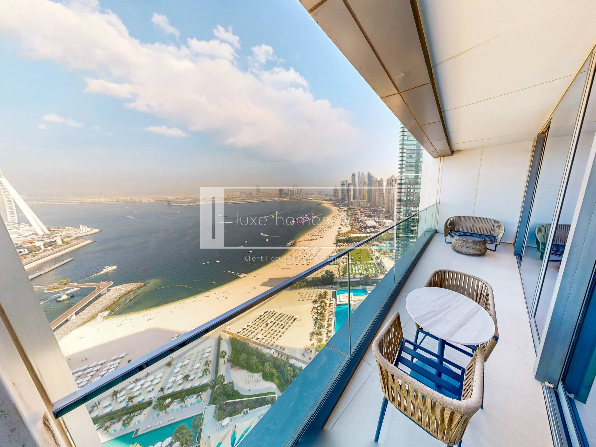 Sea and Ain Dubai View | Furnished | Premium Unit