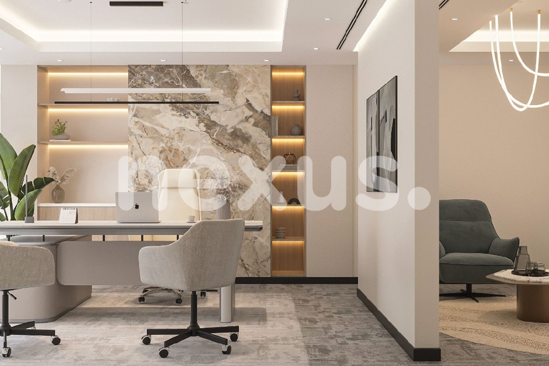 Furnished Office | Spacious Layout | High Floor