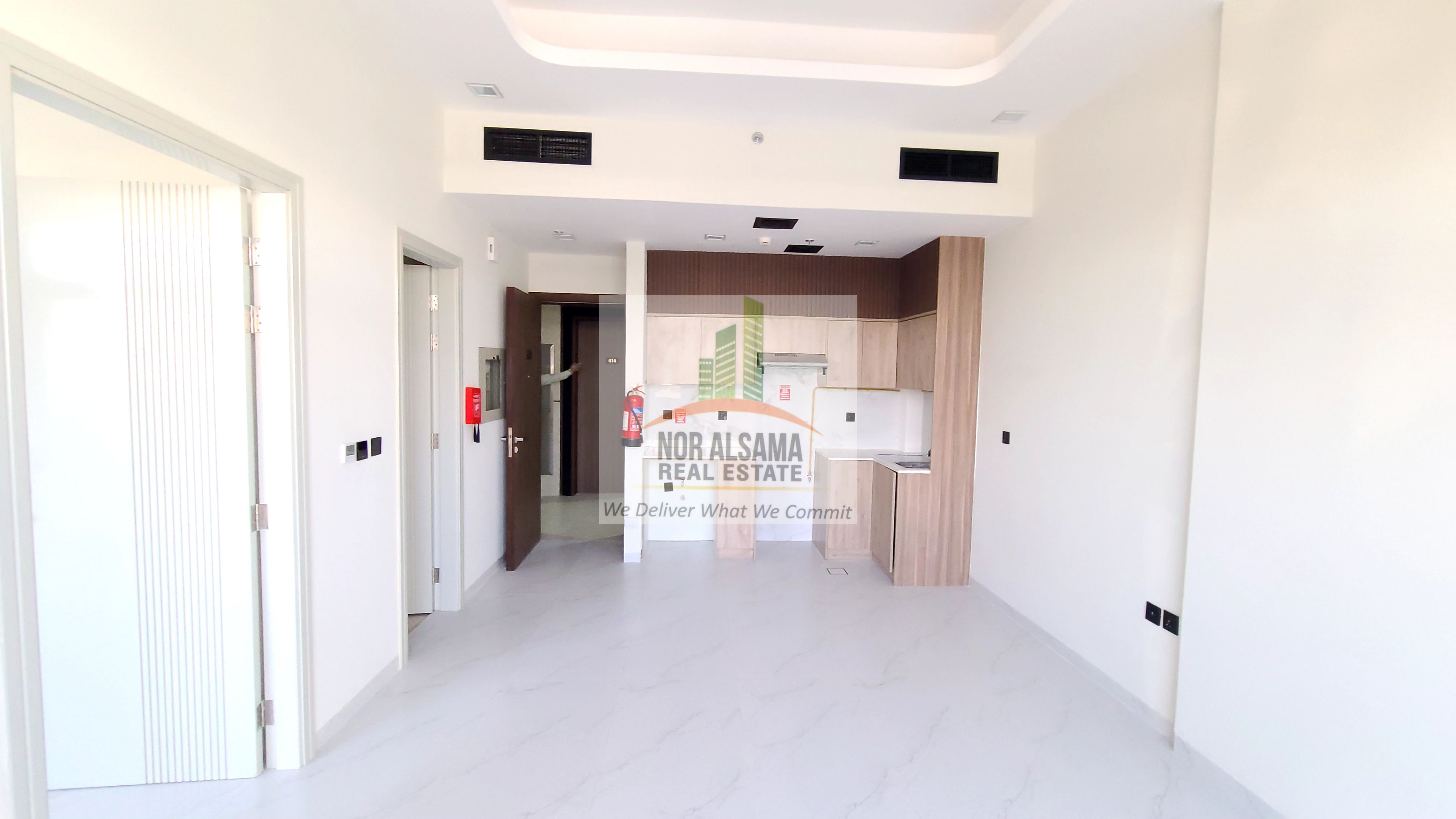 NEW BUILDING 1BHK with Double balcony available for Rent