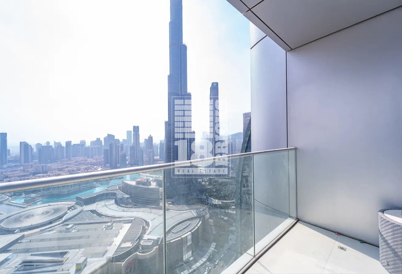 Burj Khalifa and fountain View | High Floor | Motivated Seller