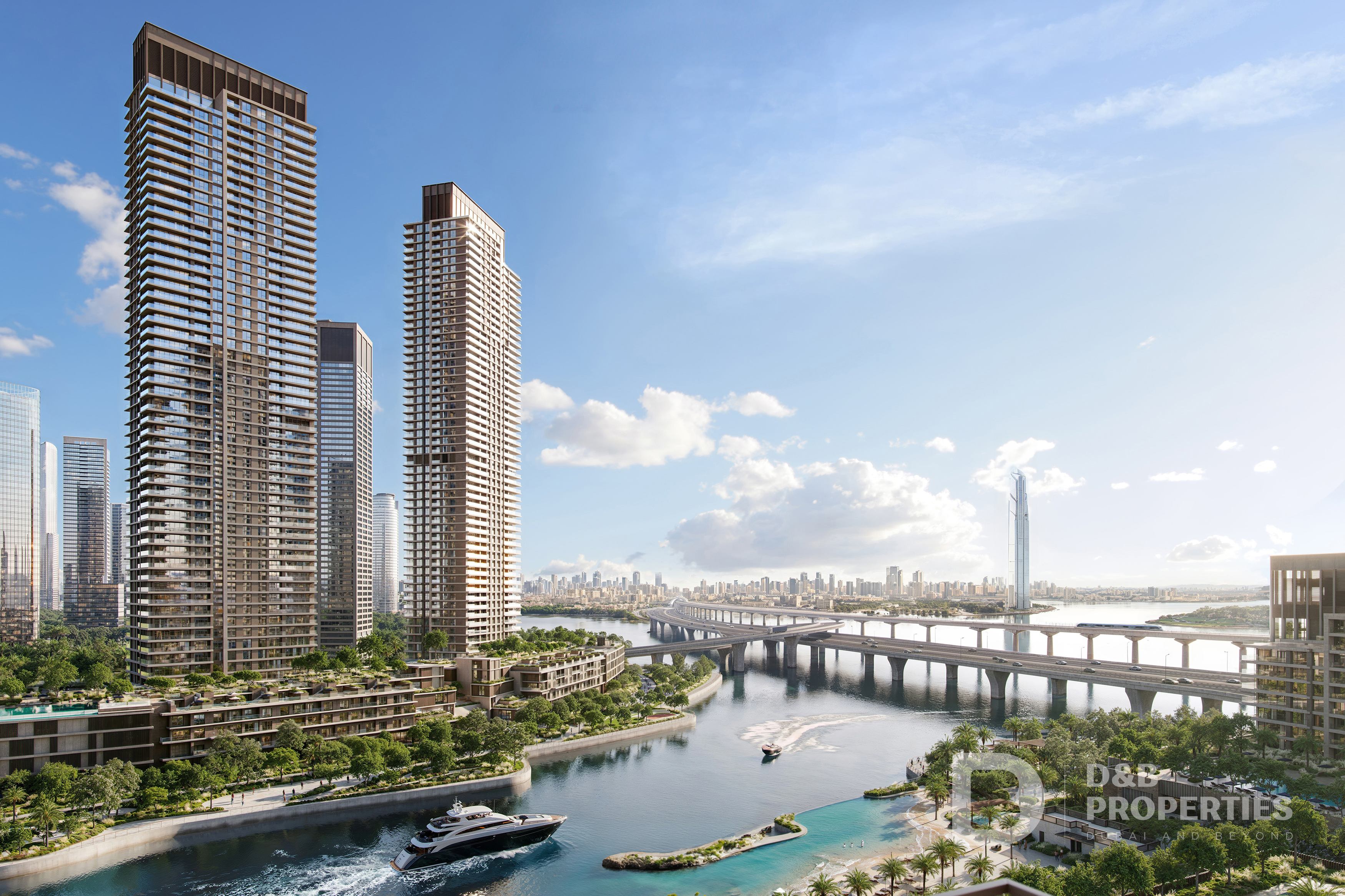 High Floor | Corner Unit | Canal View