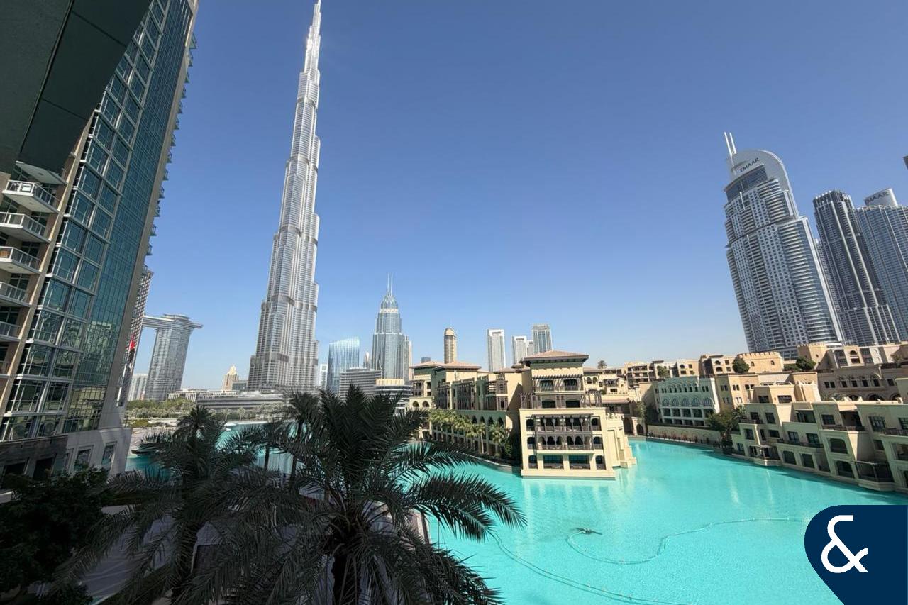 Upgraded | Unfurnished | Burj+Fountain View