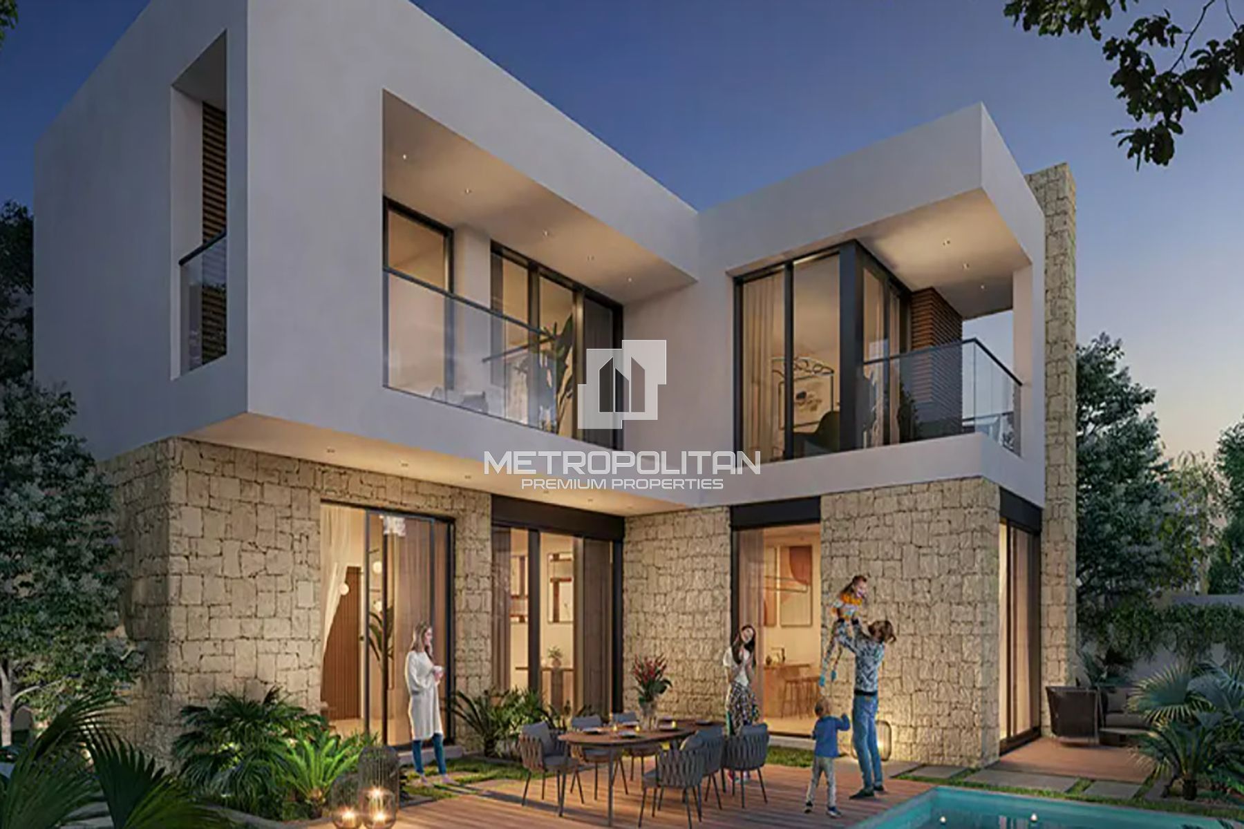 Pool Garden View | Single Row | 3 Bed Plus Maid