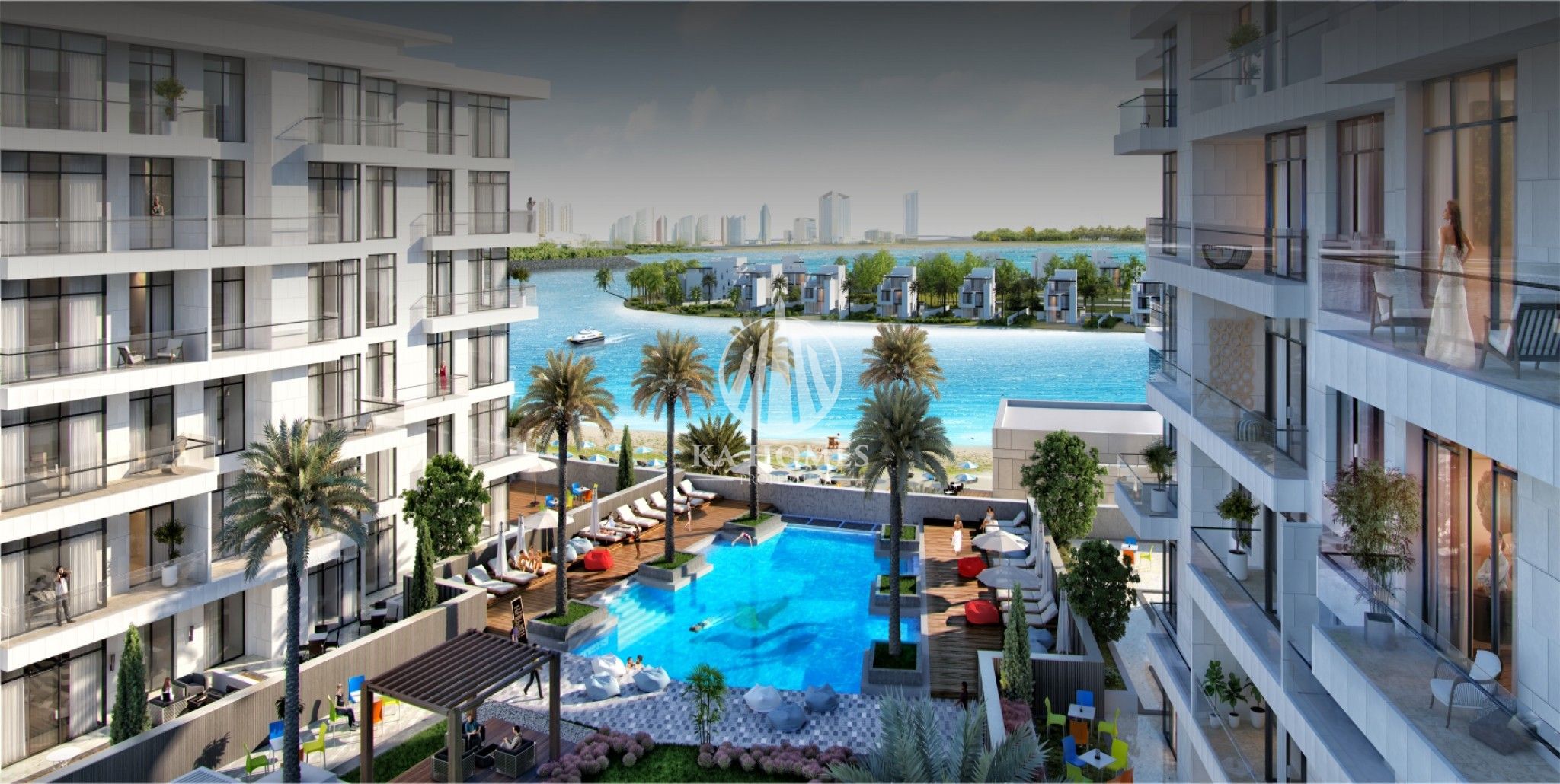 Exclusive apartment ready for immediate occupancy. First tenant. Highest immediate return on investment. Freehold ownership for all nationalities. Lar