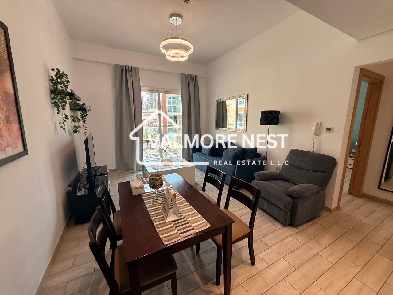 Furnished 1bhk I With pool view I Prime location