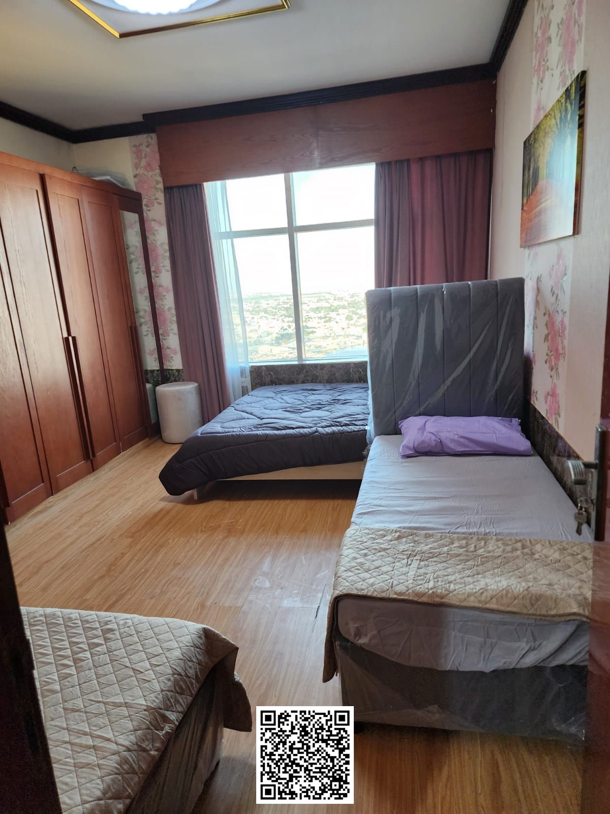 Sea view 2 Bed Rooms And Hall Available For Sale In Horizon Towers Without Parking (need to buy the parking separately with 26250 Aed