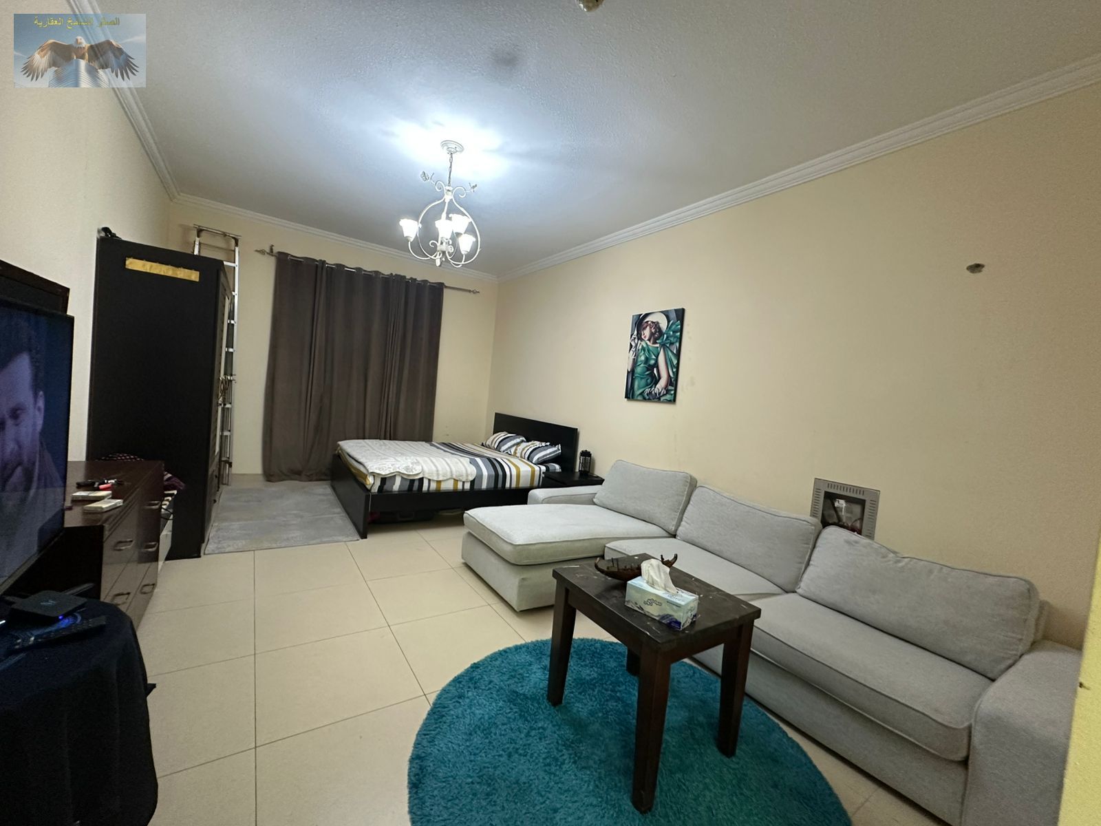Furnished Studio for Rent in Al Yasmeen Towers – Prime Location Near Salem Market & City Centre – AED 3,400 Including Bills, Internet & Private Parkin