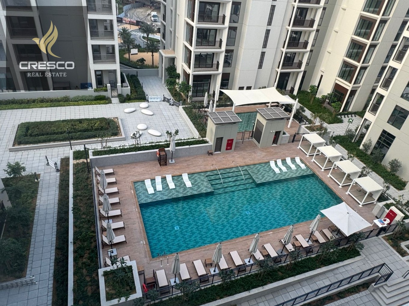 Pool View | Brand New | High Floor
