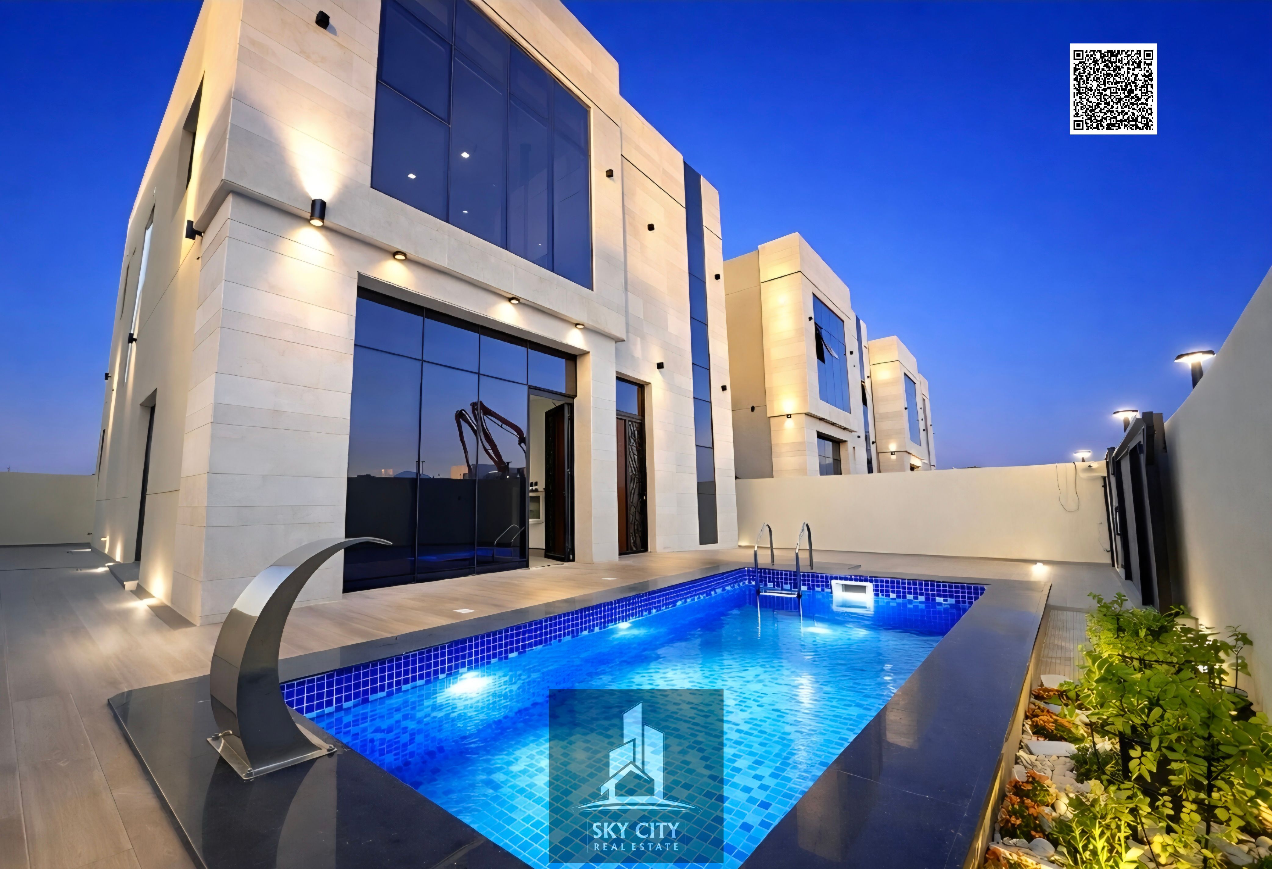 Modern Freehold Villa with Private Pool in Al Helio