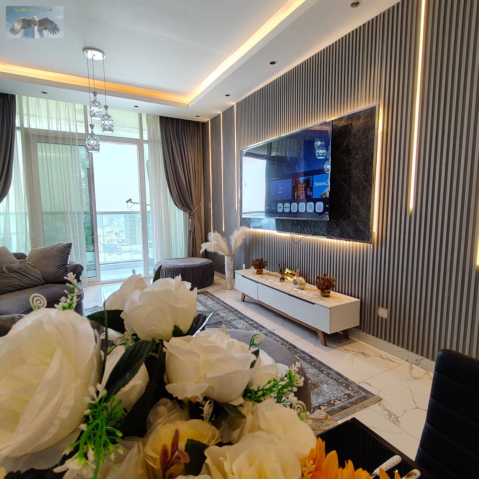 Sea view | Bills and internet included | Gym and swimming pool | Private parking | All rooms are master suites