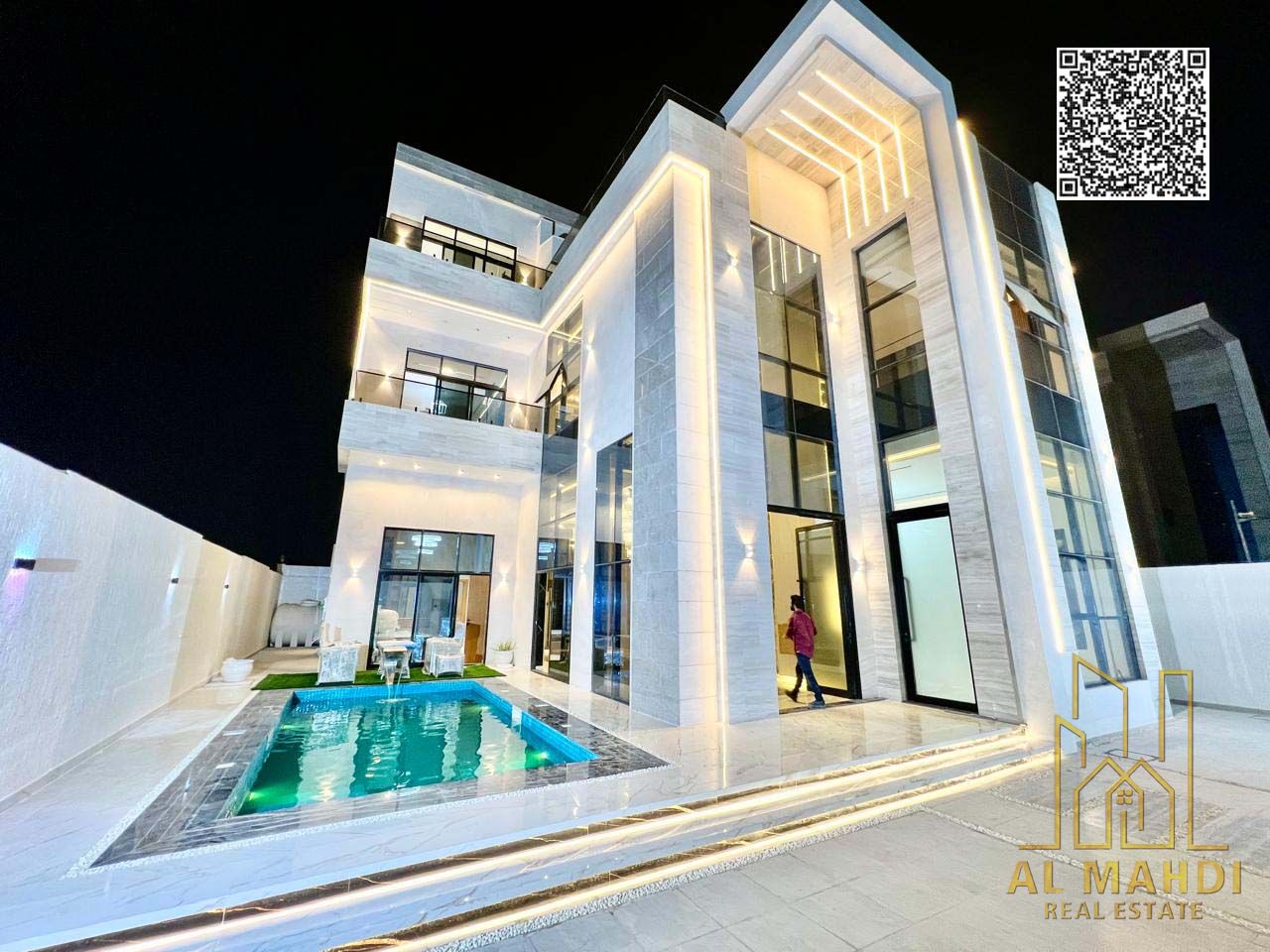 Luxury 6BR Fully Furnished Villa with Pool & Lift – Registration, Electricity & Water Included – Ready to Move In