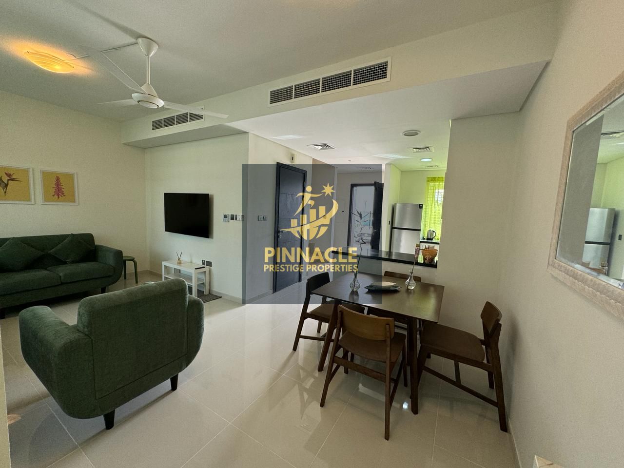 Furnished 3BR Villa | vacant |Single Row community Roadside |Near to Swimming Pool