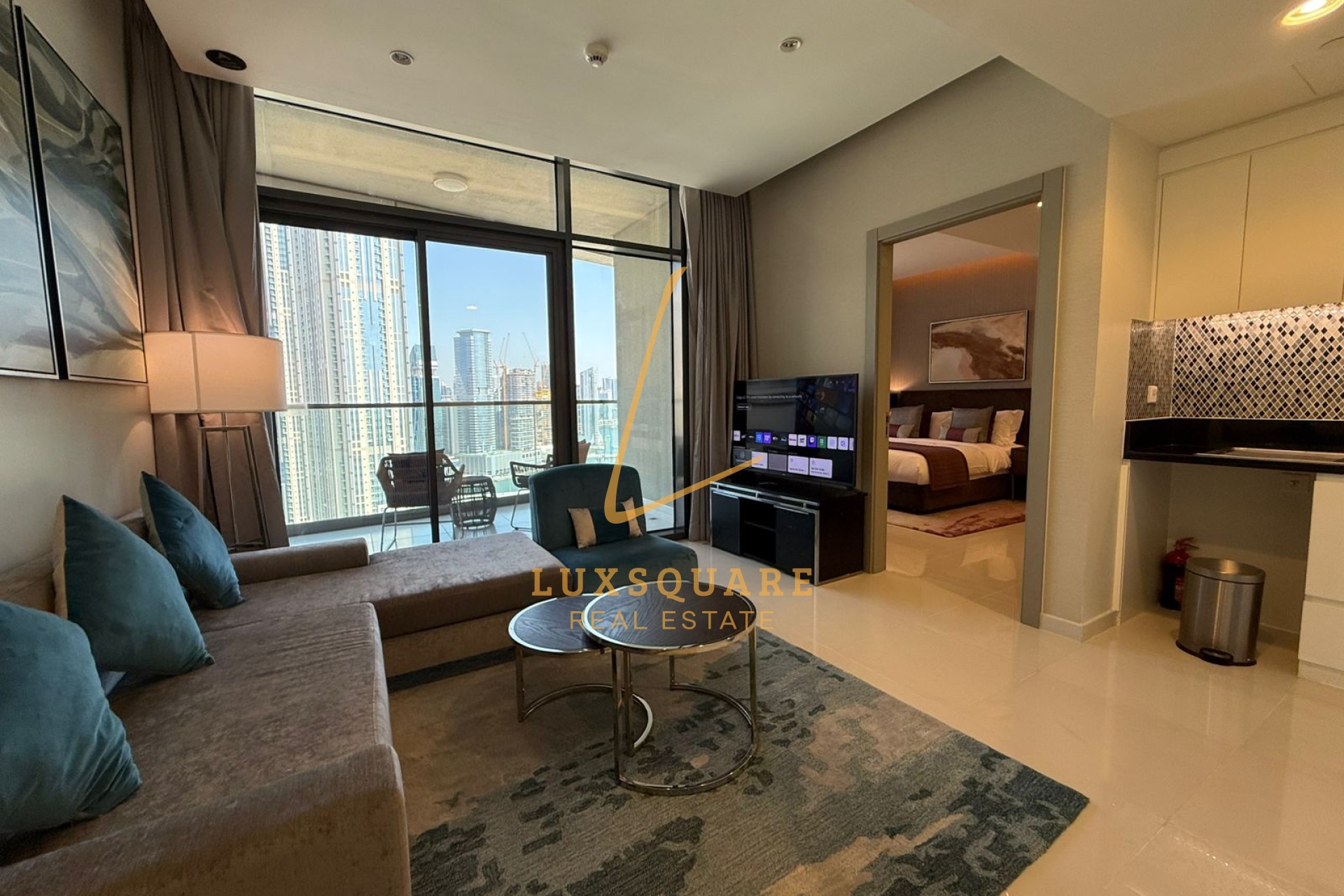 Stylish 1BR I Fully Furnished I Canal View