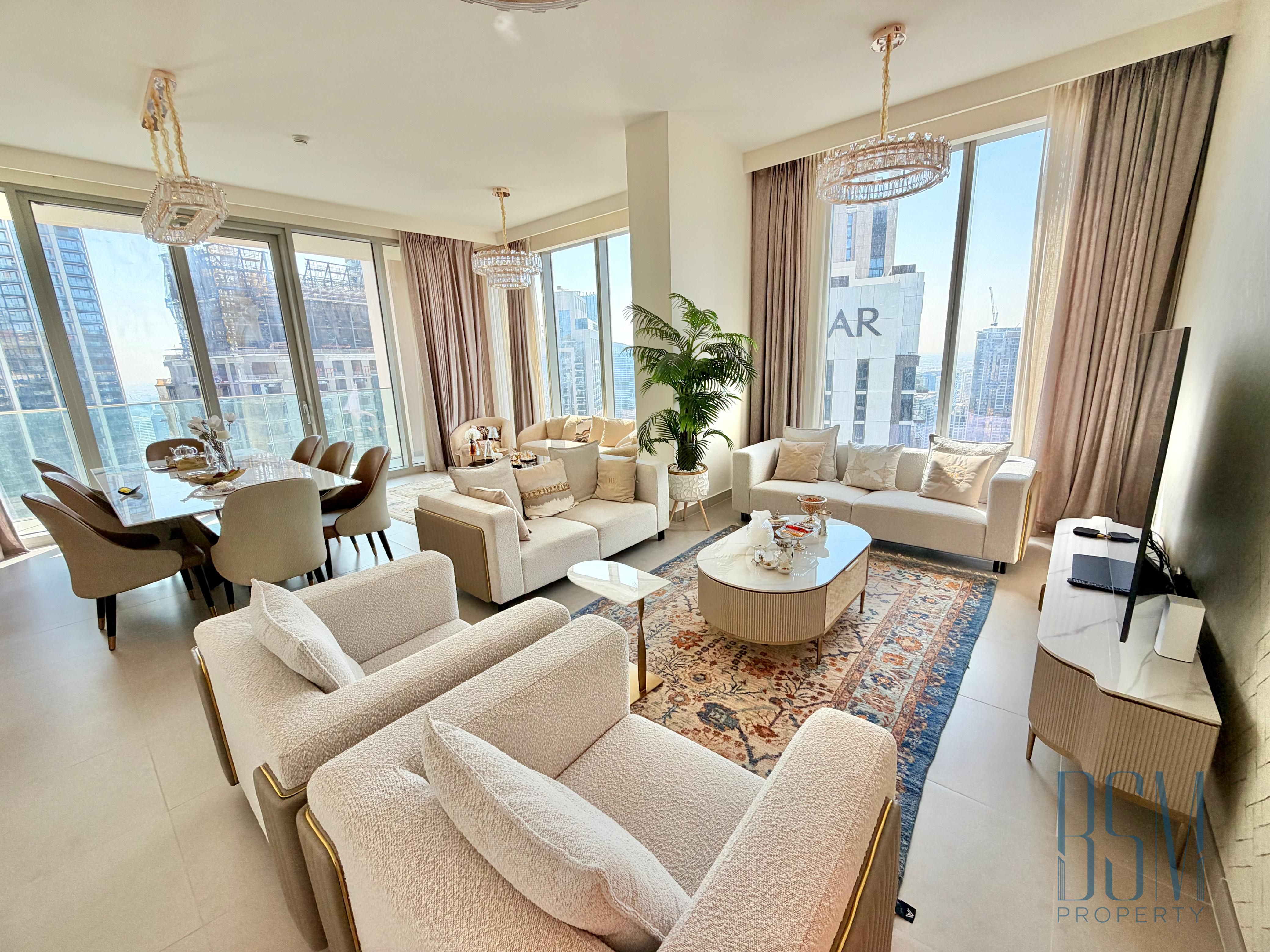 4BR+Maid | Luxury Living| Stunning High Floor