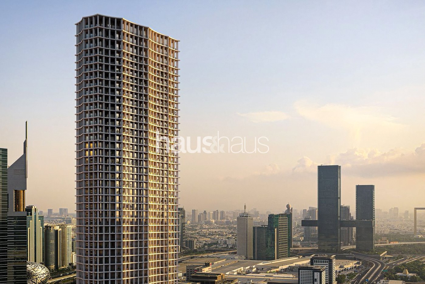 2BR+Powder Room | Emirates Towers View