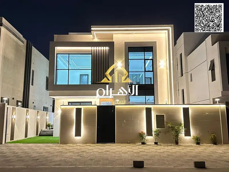An opportunity to own a villa with modern designs and contemporary finishes in the Al Zahia area