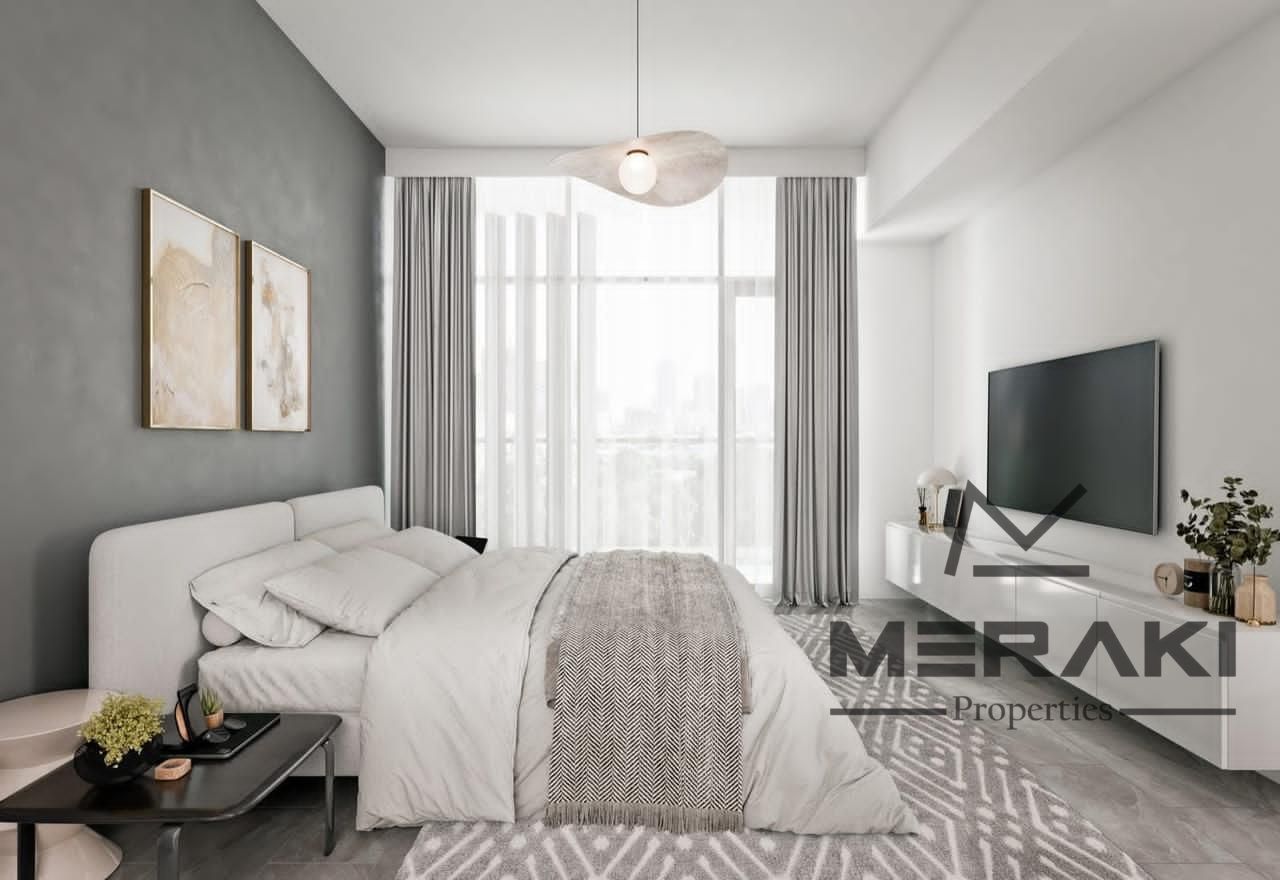 One-bedroom apartment with a living room, 1,266 sq ft, in the Bluebell project on Mohammed bin Zayed Street