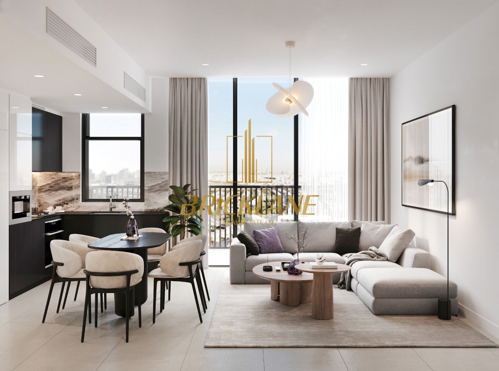 1BR Apartment | Alta V1ew JVC | Furnished | Marina & Skyline Views