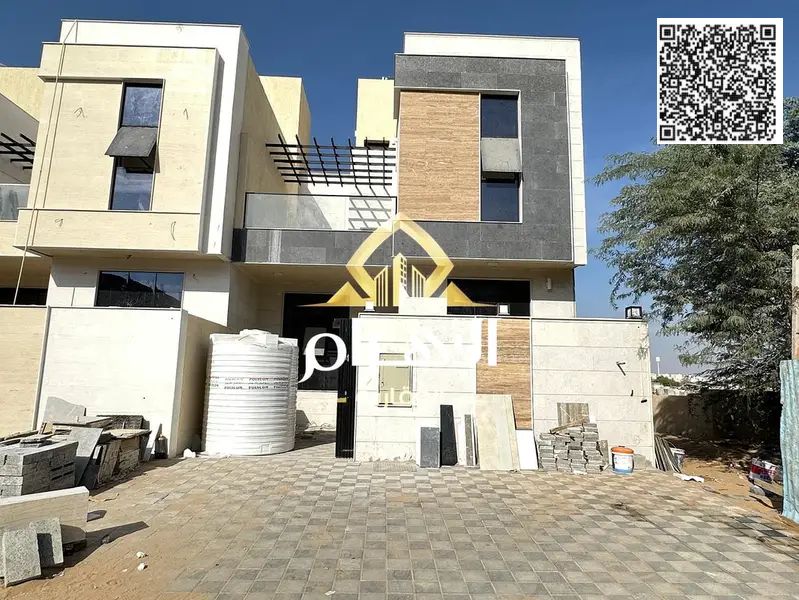 Villa for sale, all registration and ownership fees included, on the main street, ready to move in, in one of Ajman's most prestigious areas.