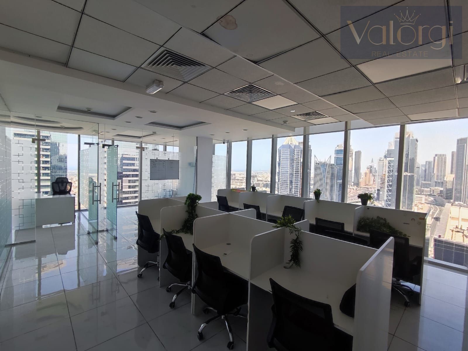 Fully Furnished Office | High Floor | Canal View | Steps from Metro