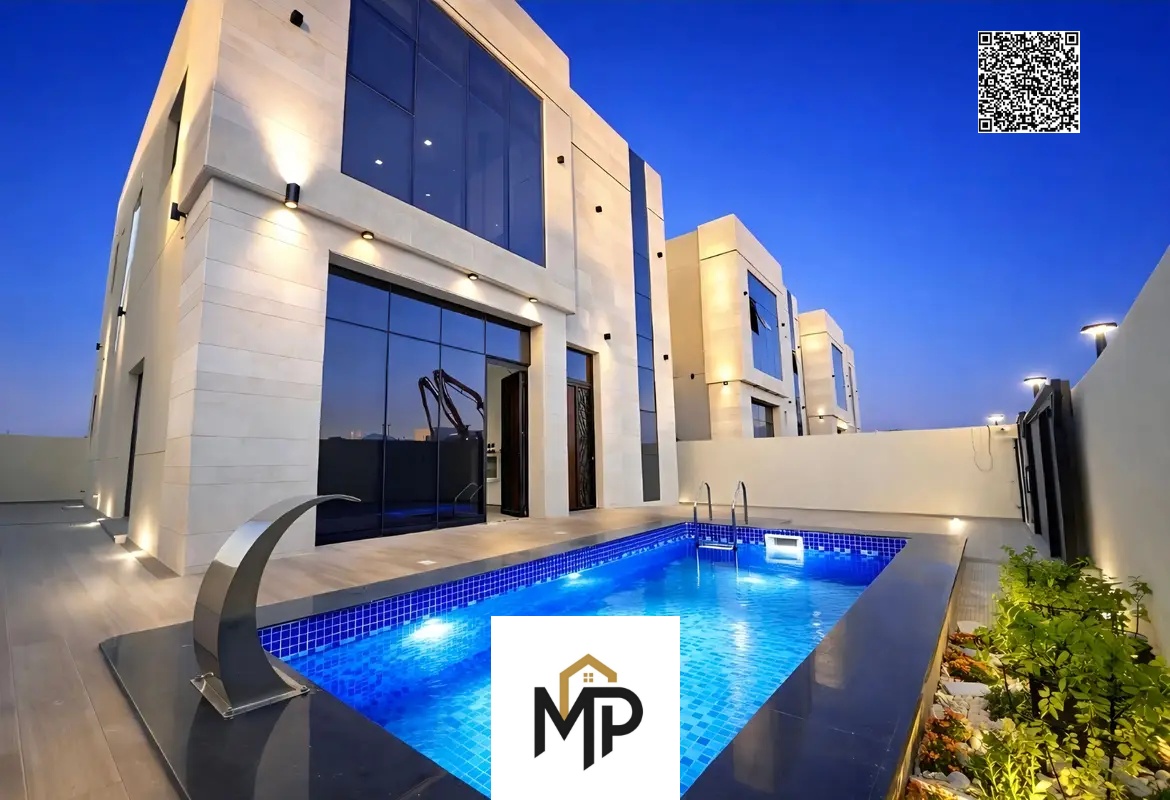 Modern Villa with Swimming Pool in Al Helio – A Unique Opportunity, Includes Registration and Freehold Ownership Fees