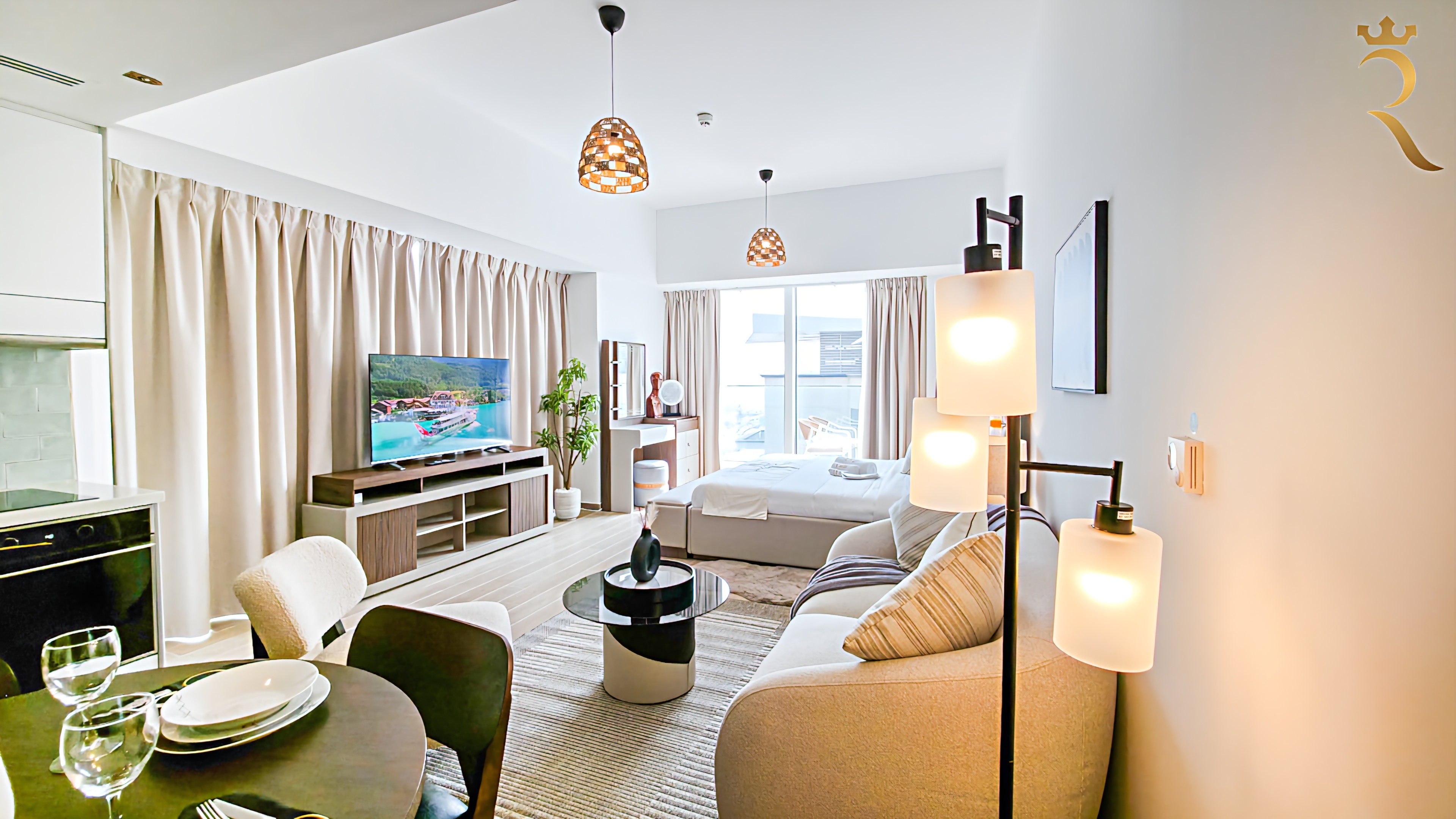 Modern Luxe Studio | Yas Island Escape