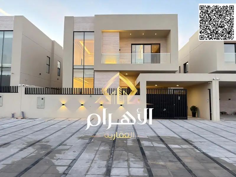 Modern villa in Al Zahiyah, Ajman. Excellent location directly next to services and near Sheikh Mohammed Bin Zayed Road.