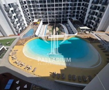 Brand New & Furnished Studio | Lagoon Pool | Azizi Beach Oasis